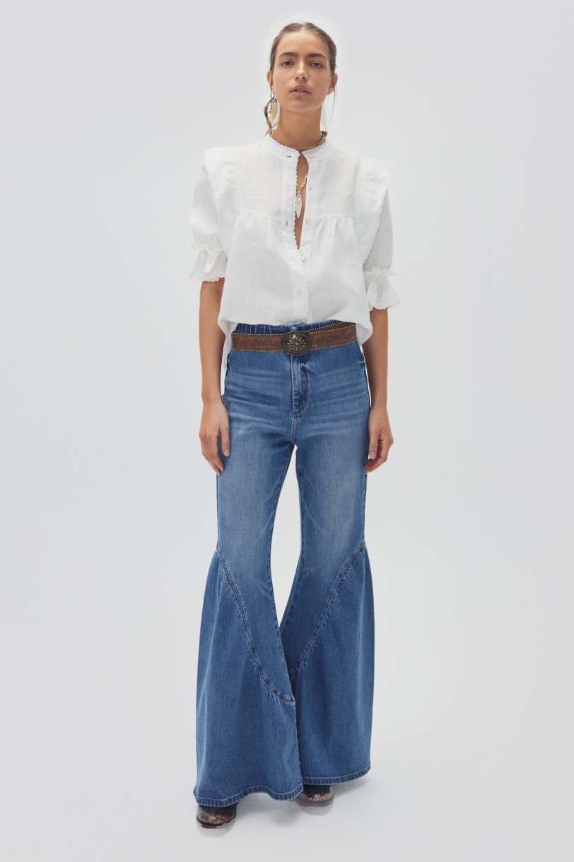 Lanhtropy • Gypsy Denim Pants • Washed Índigo