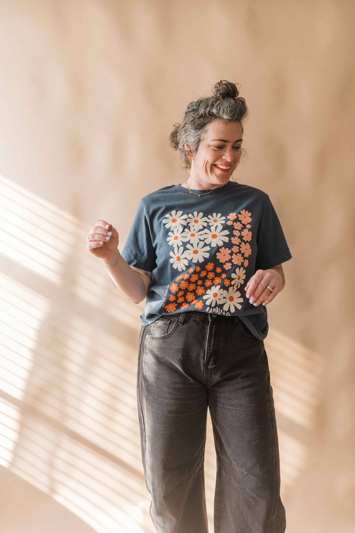 Cotton Tee • See the Good • Vintage Navy