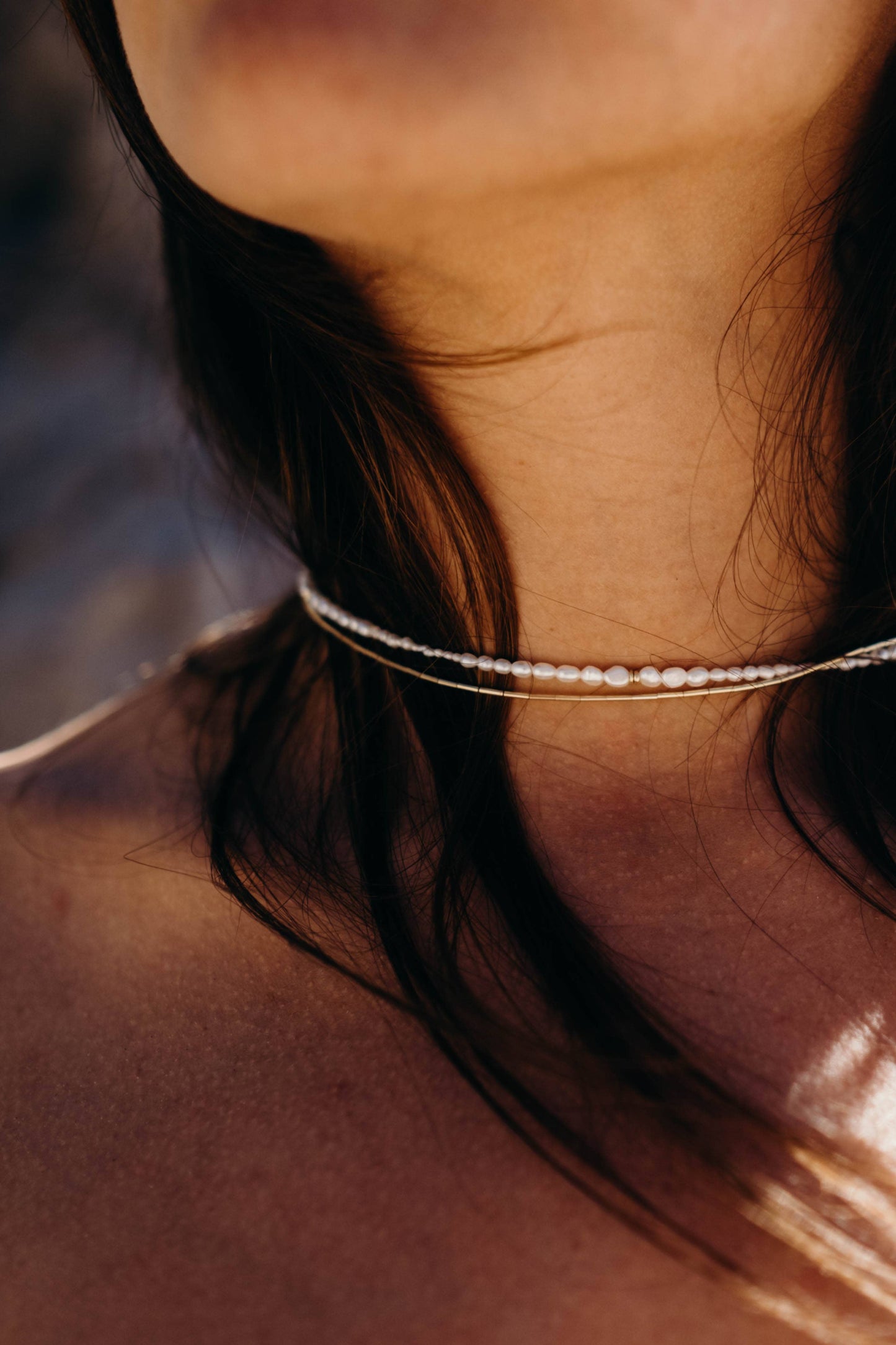 The Swell Life • Ebb & Flow Pearl Necklace • 14K Gold Fill