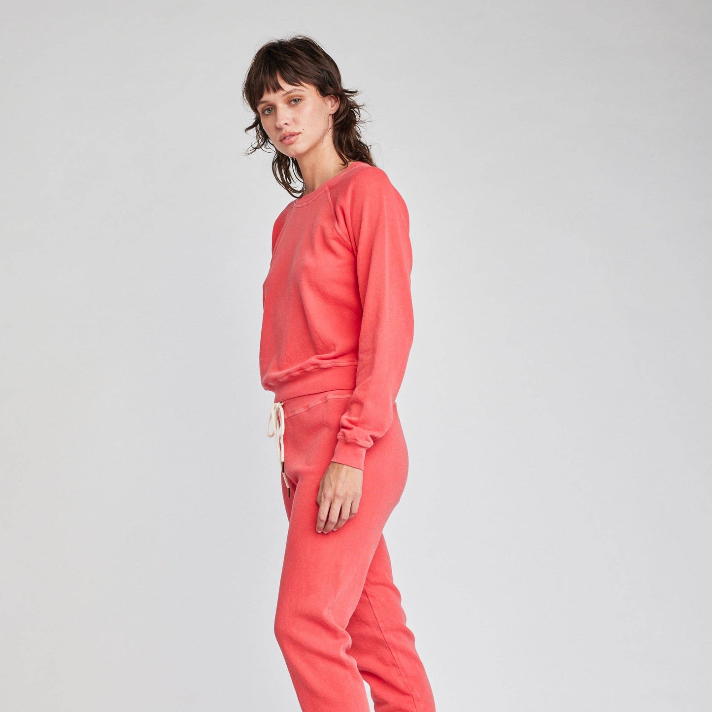 Self Contrast • Mackinley Sweatshirt • Watermelon