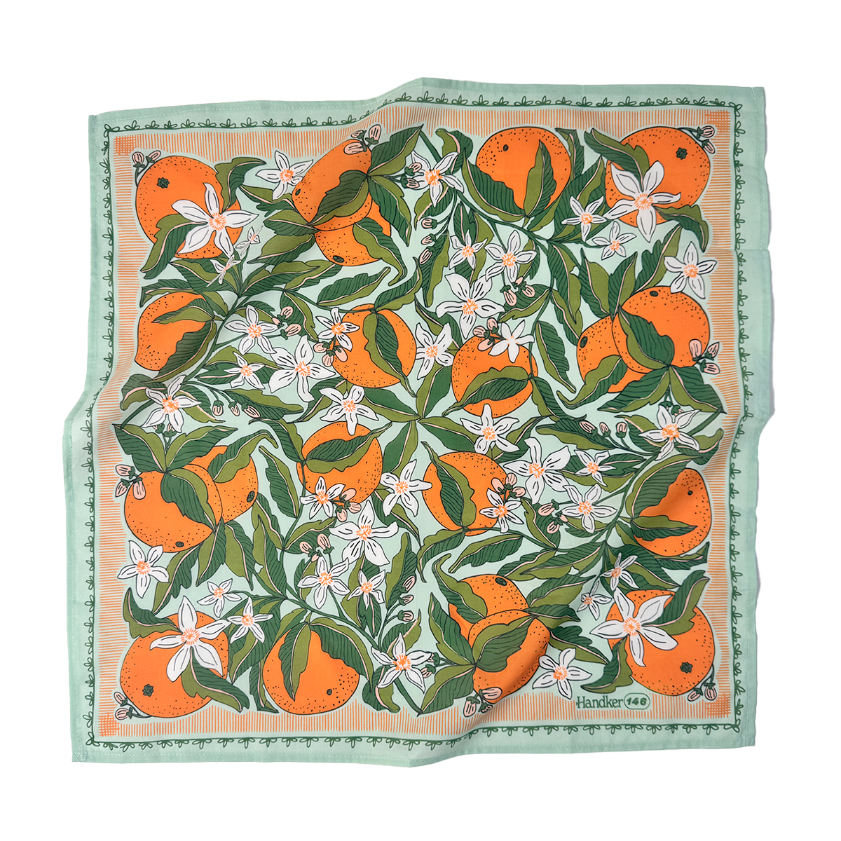 Cotton Bandana No. 146 Zoe Green