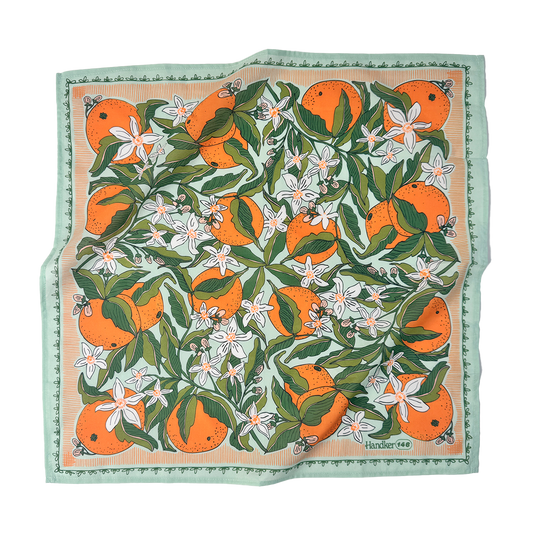 Cotton Bandana • No. 146 Zoe • Green