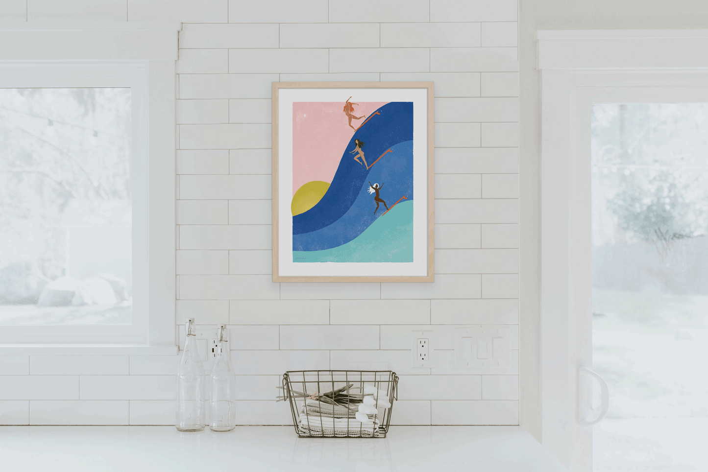 Art Print • Like an Eagle When She Flies • 16"x20"