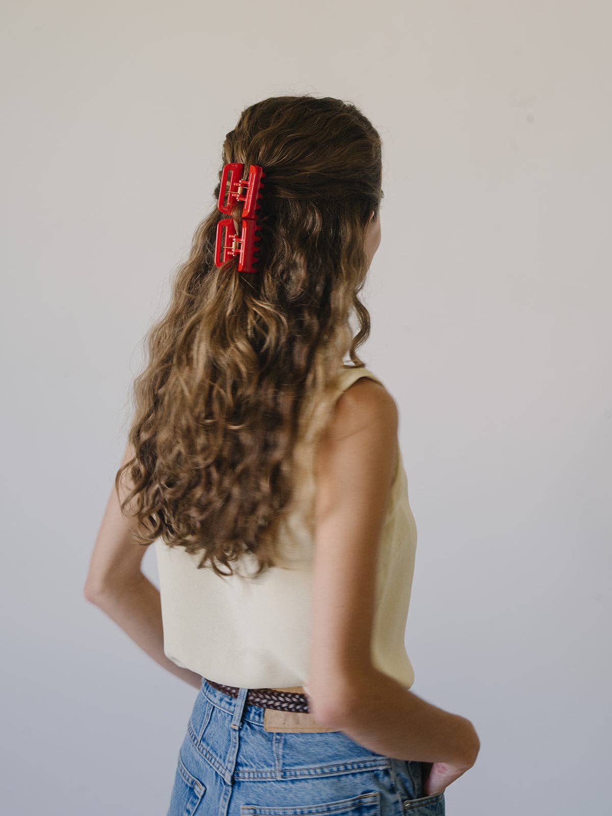 Nat + Noor • Jane Hair Claws (Pack of 5)  • Cherry Red