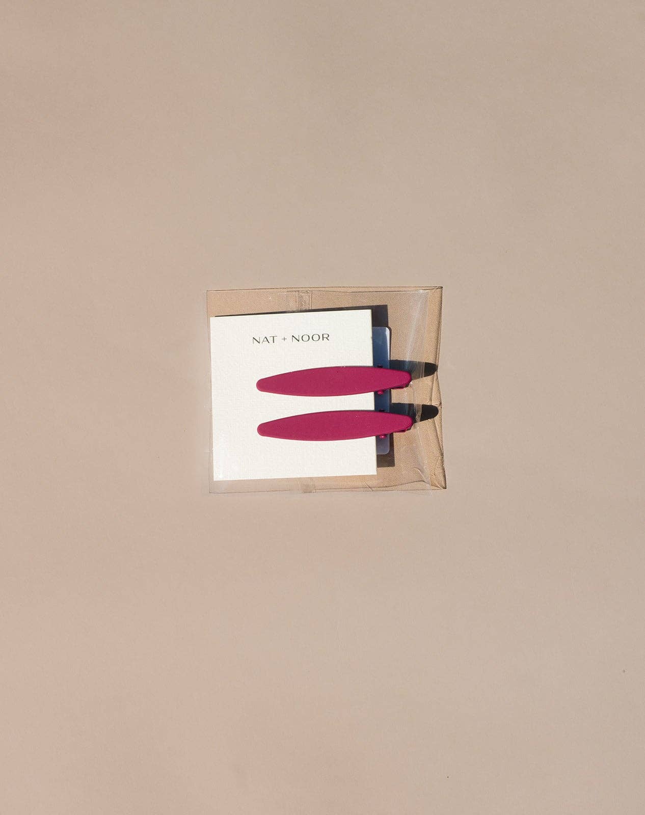 Nat + Noor • Celine Hair Clips • Plum