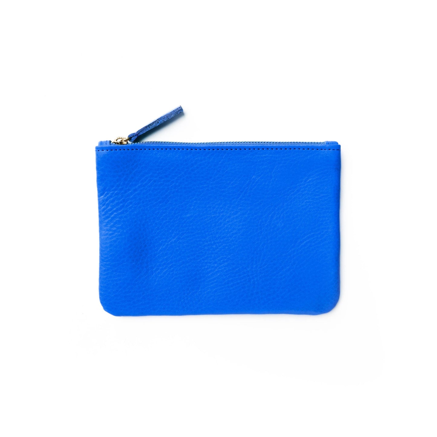 Primecut • Zipper Pouch • Lapis Blue Leather