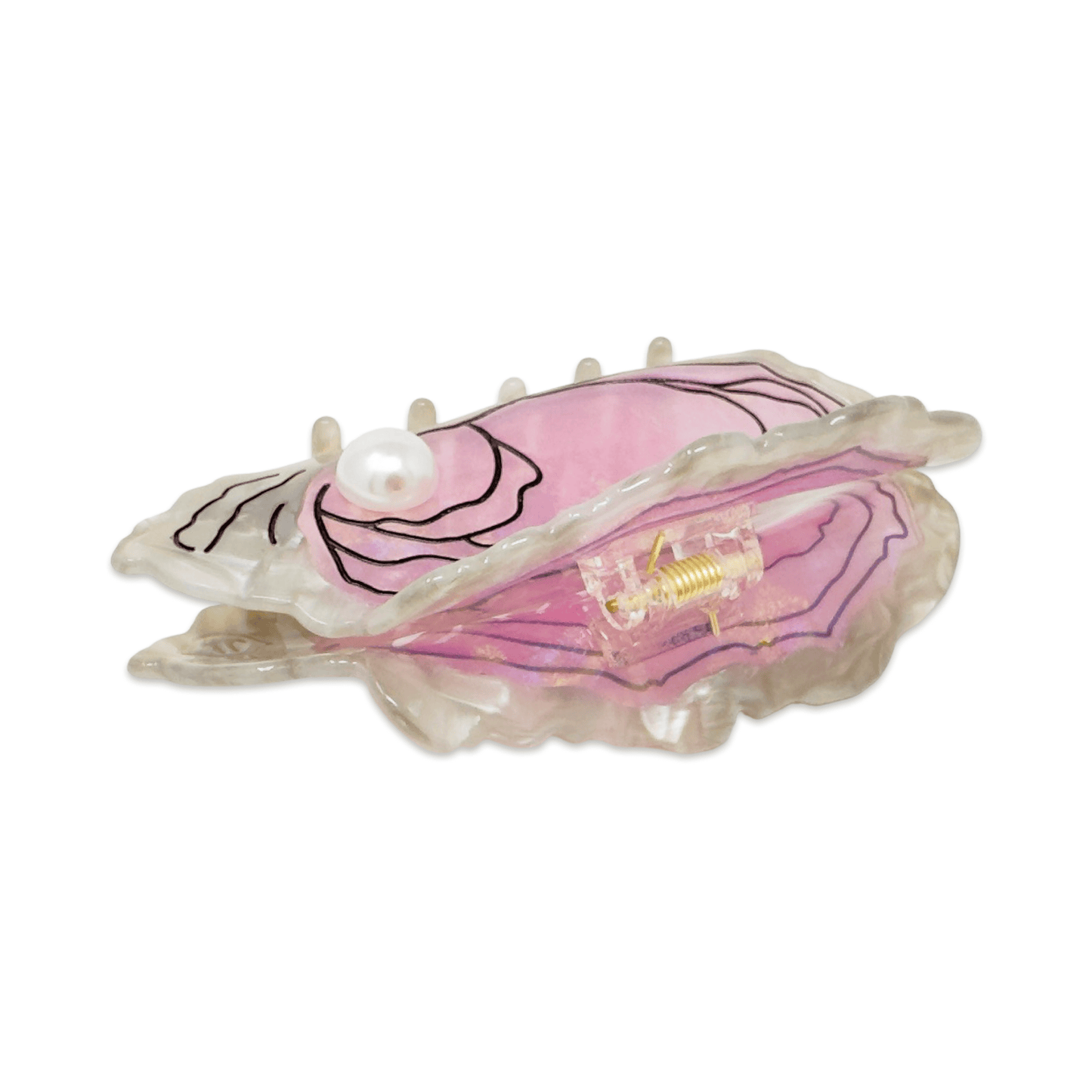 Jenny Lemons • Oyster Hair Claw Clip • Large