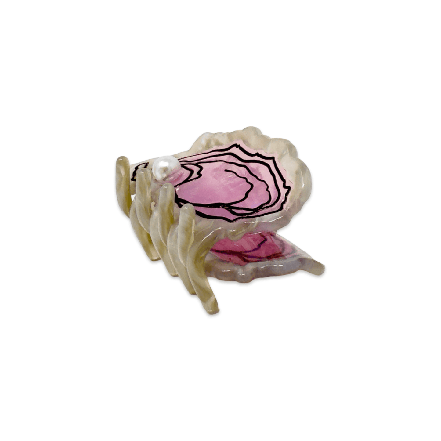 Jenny Lemons • Oyster Hair Claw Clip • Mini