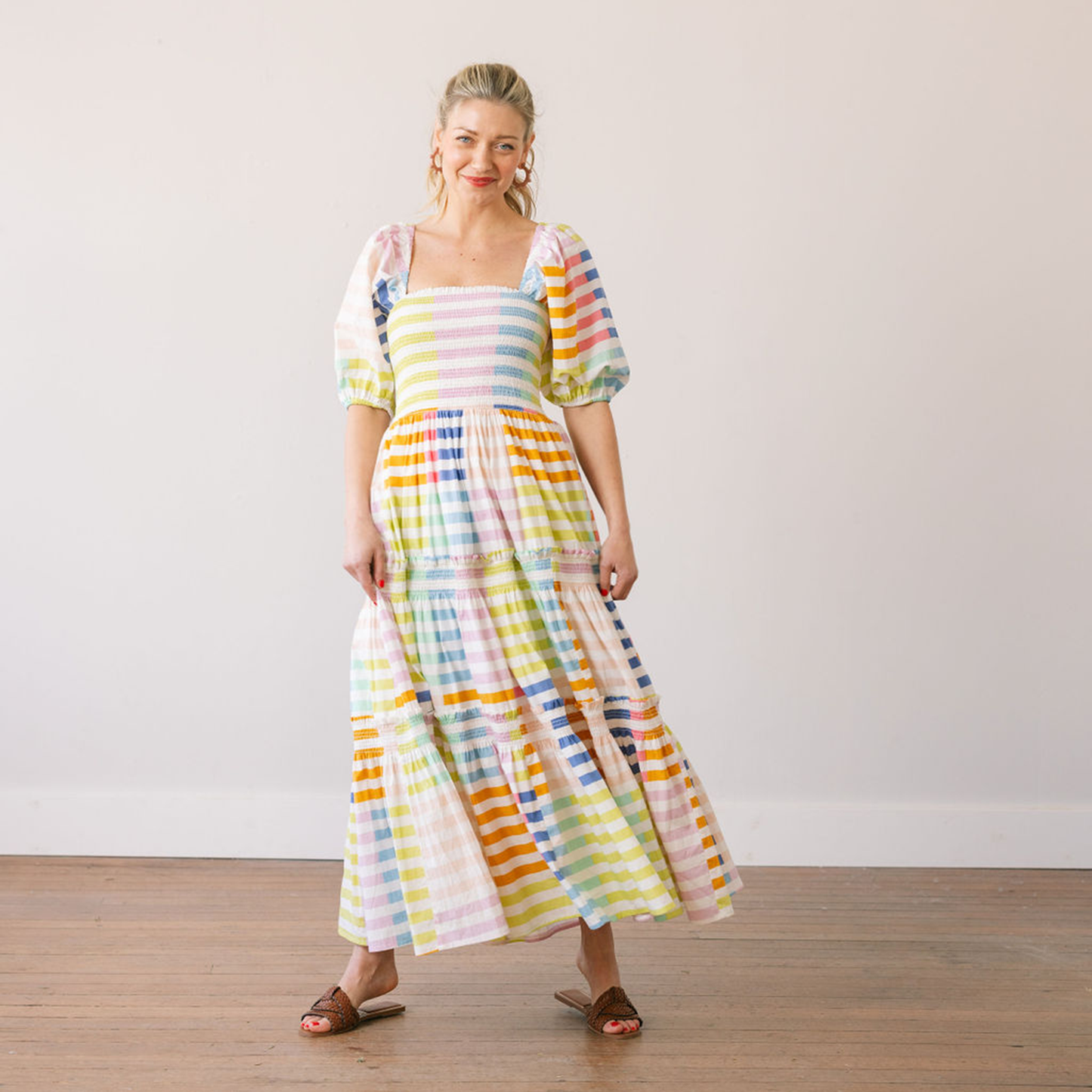 Sunshine Tienda • Stripe Tula Dress • Colorful