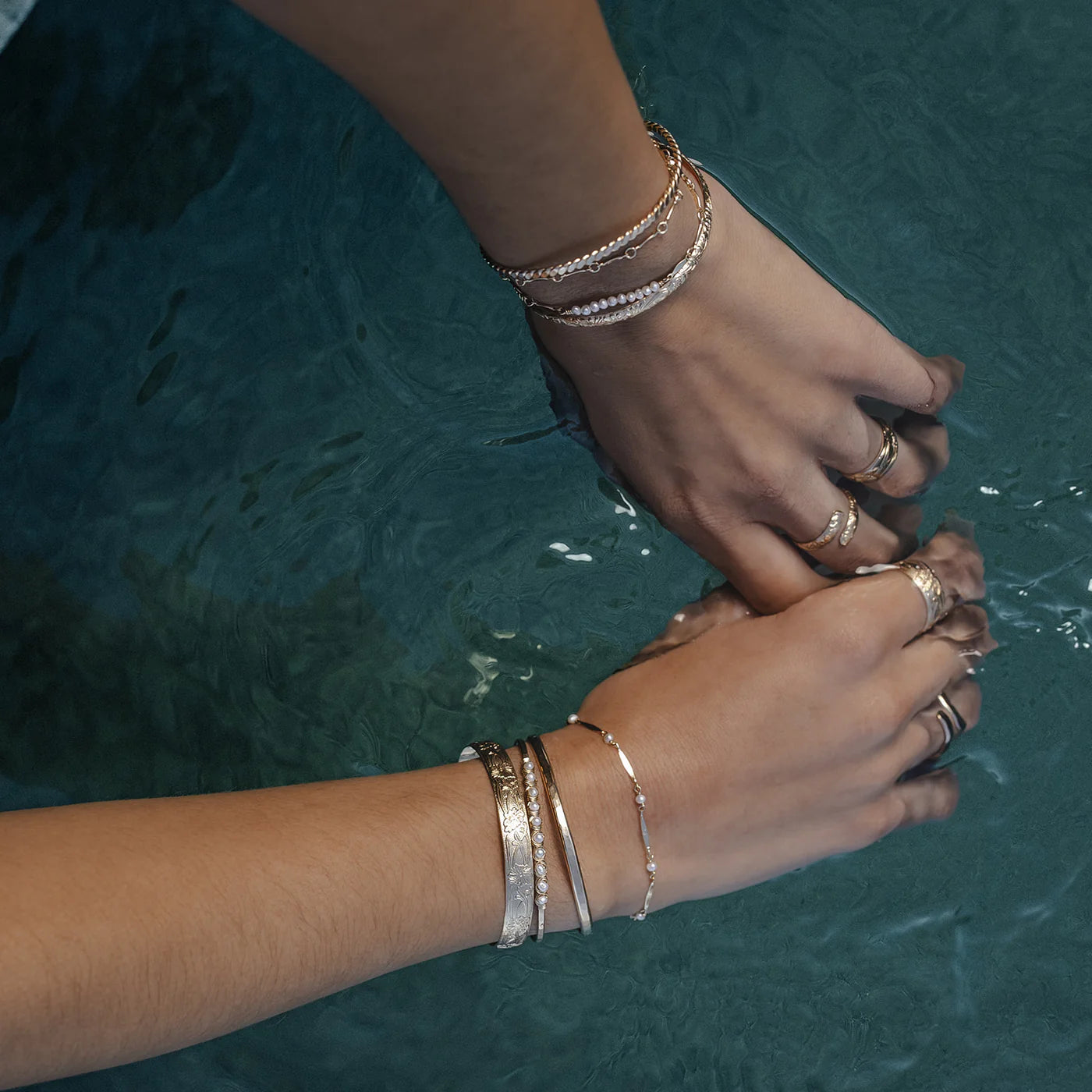 In Situ • Fiore Flora Bracelet • 14K Gold Fill