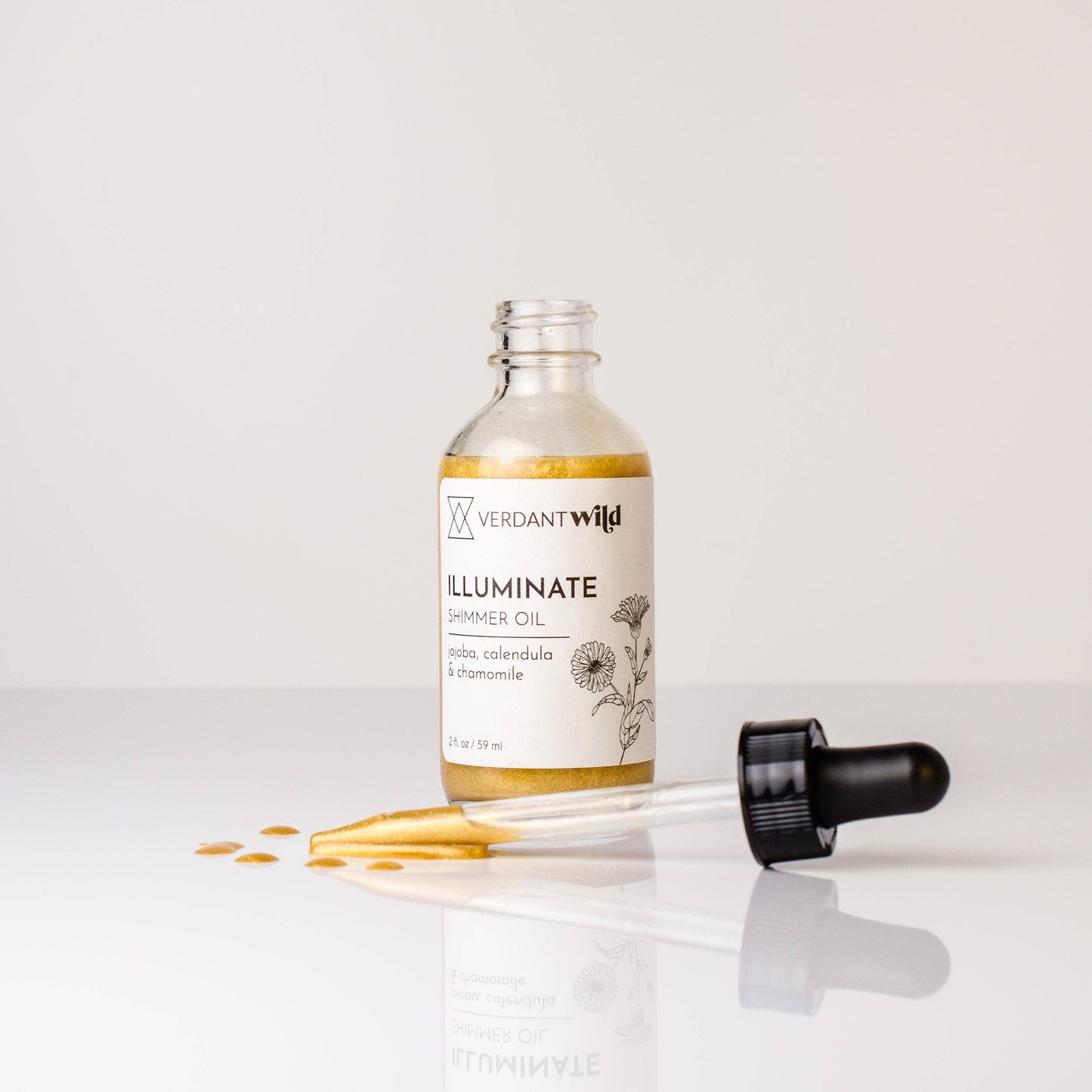 Verdant Wild Apothecary ILLUMINATE shimmer oil