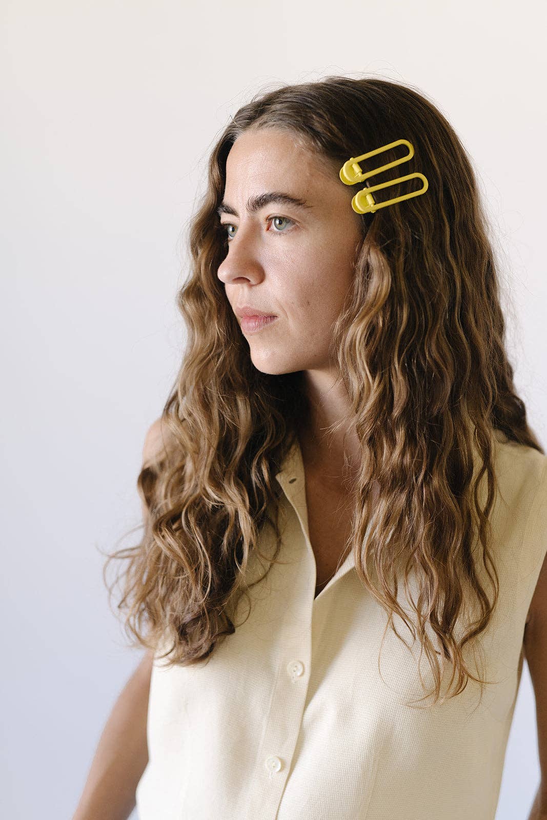 Nat + Noor • Rio Hair Clips • Butter Olive