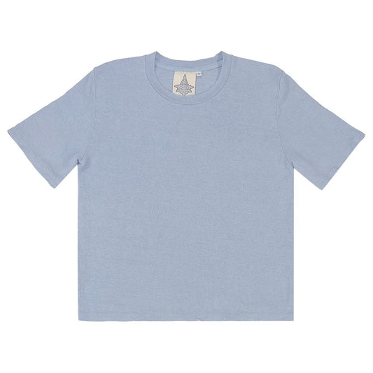 Jungmaven • Dakota Hemp Tee •  Coastal Blue