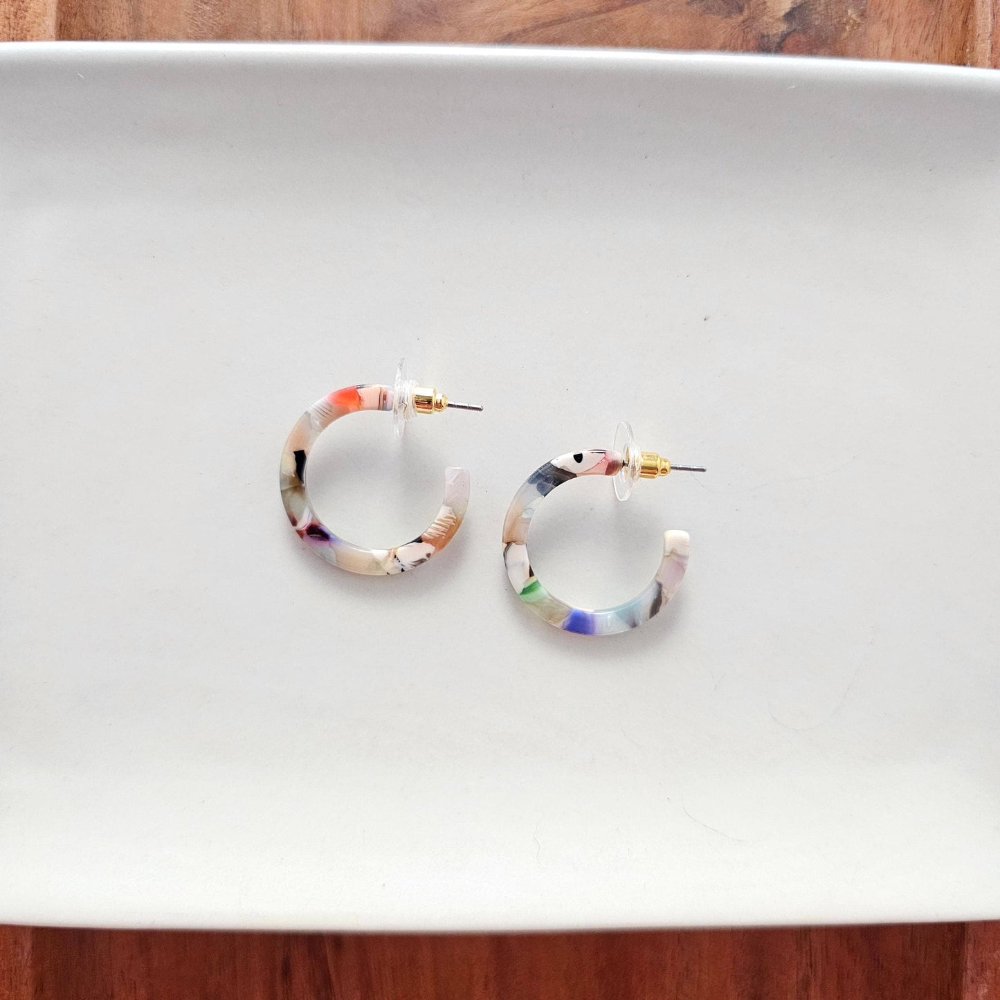 Cam Mini Hoops • Multicolor