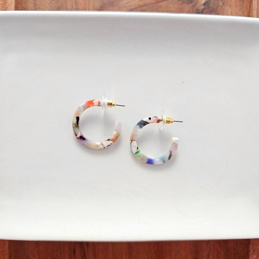 Cam Mini Hoops • Multicolor