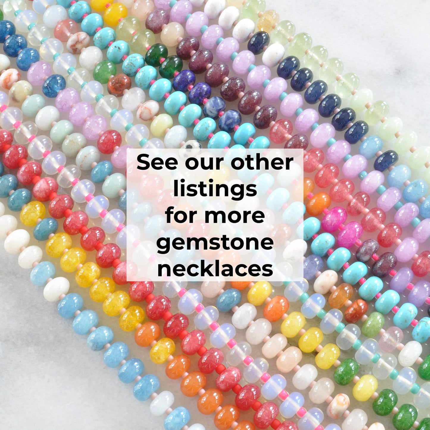 Turquoise Juice Gemstone Necklace