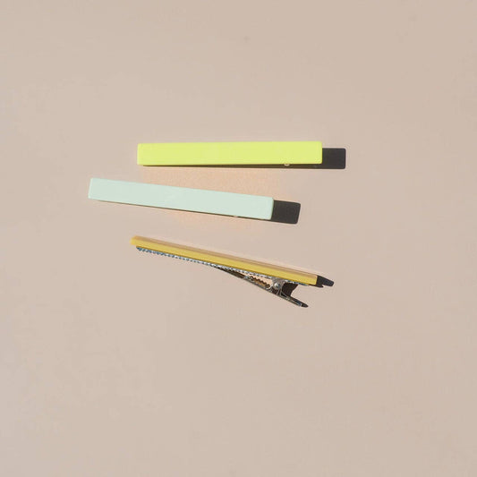 Nat + Noor • Evie Hair Clips • Zest