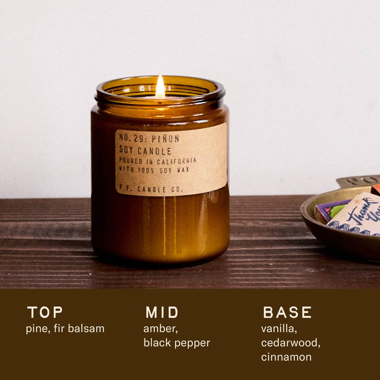 P.F. Candles • Piñon