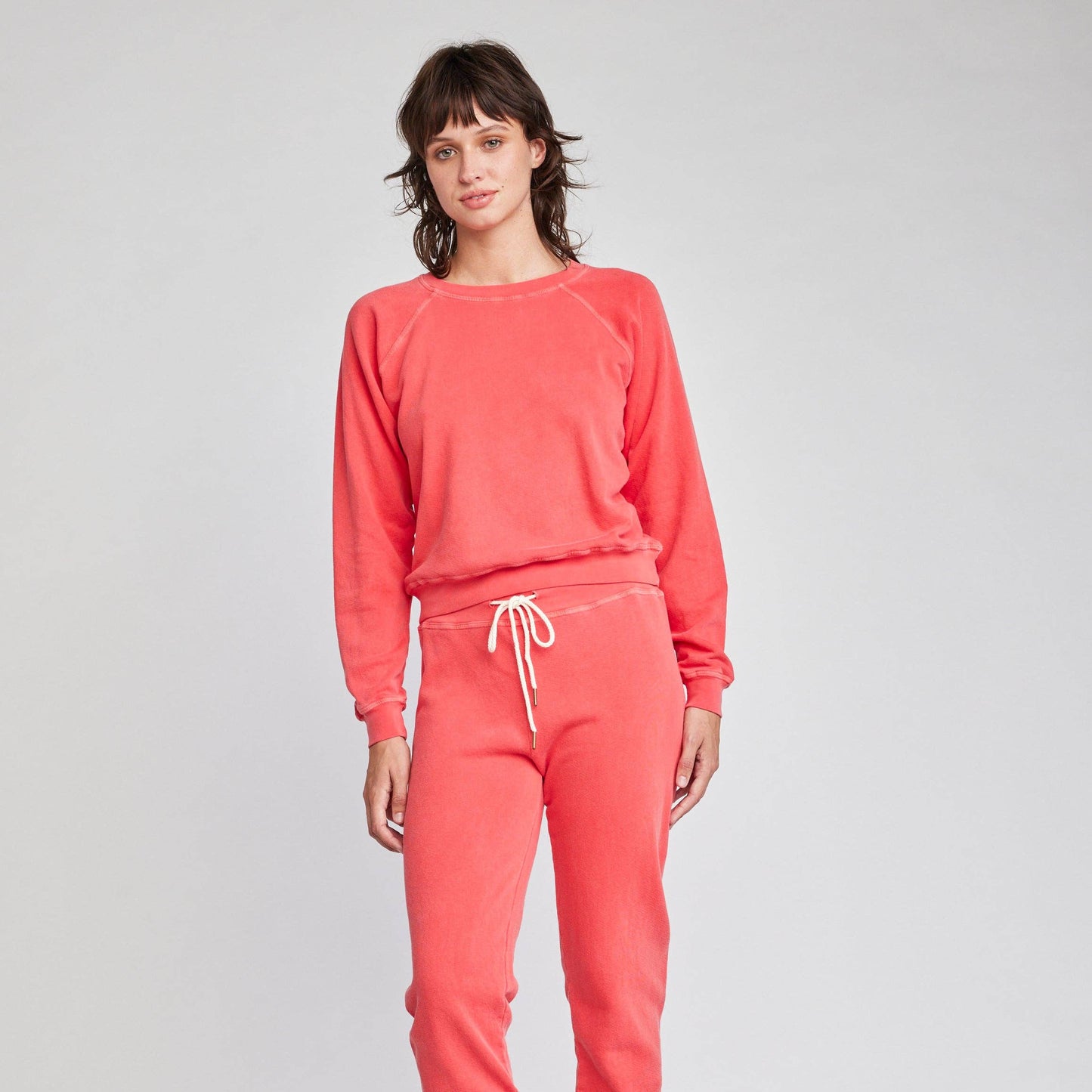Self Contrast • Mackinley Sweatshirt • Watermelon