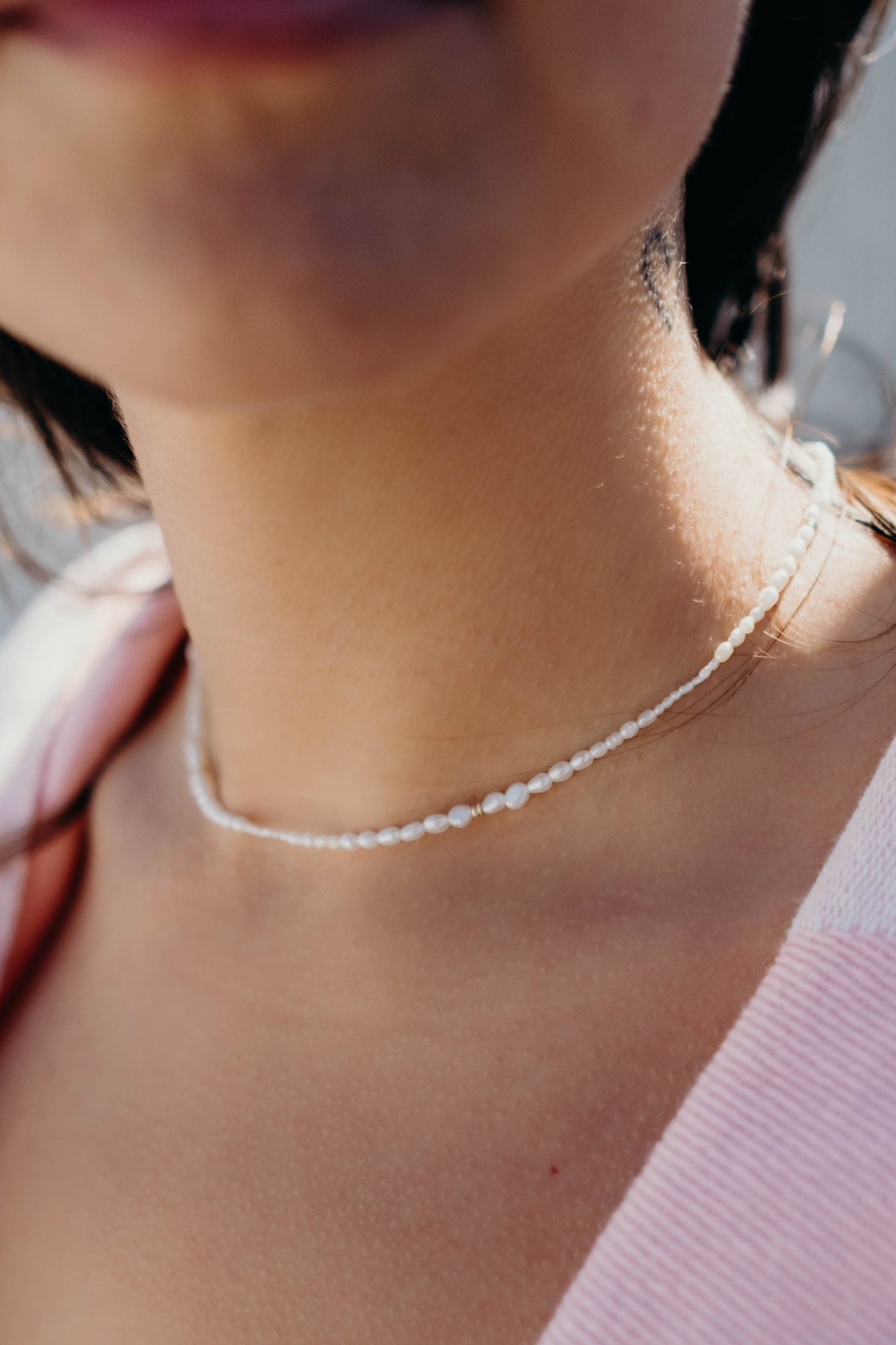The Swell Life • Ebb & Flow Pearl Necklace • 14K Gold Fill