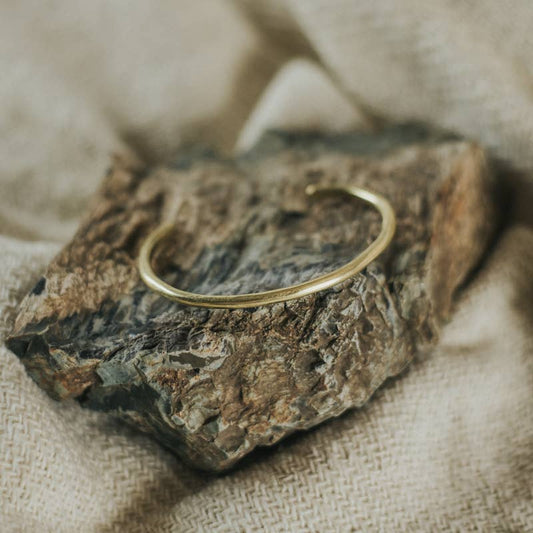 Common Form • Gaia Stacker Cuff Bracelet • Brass