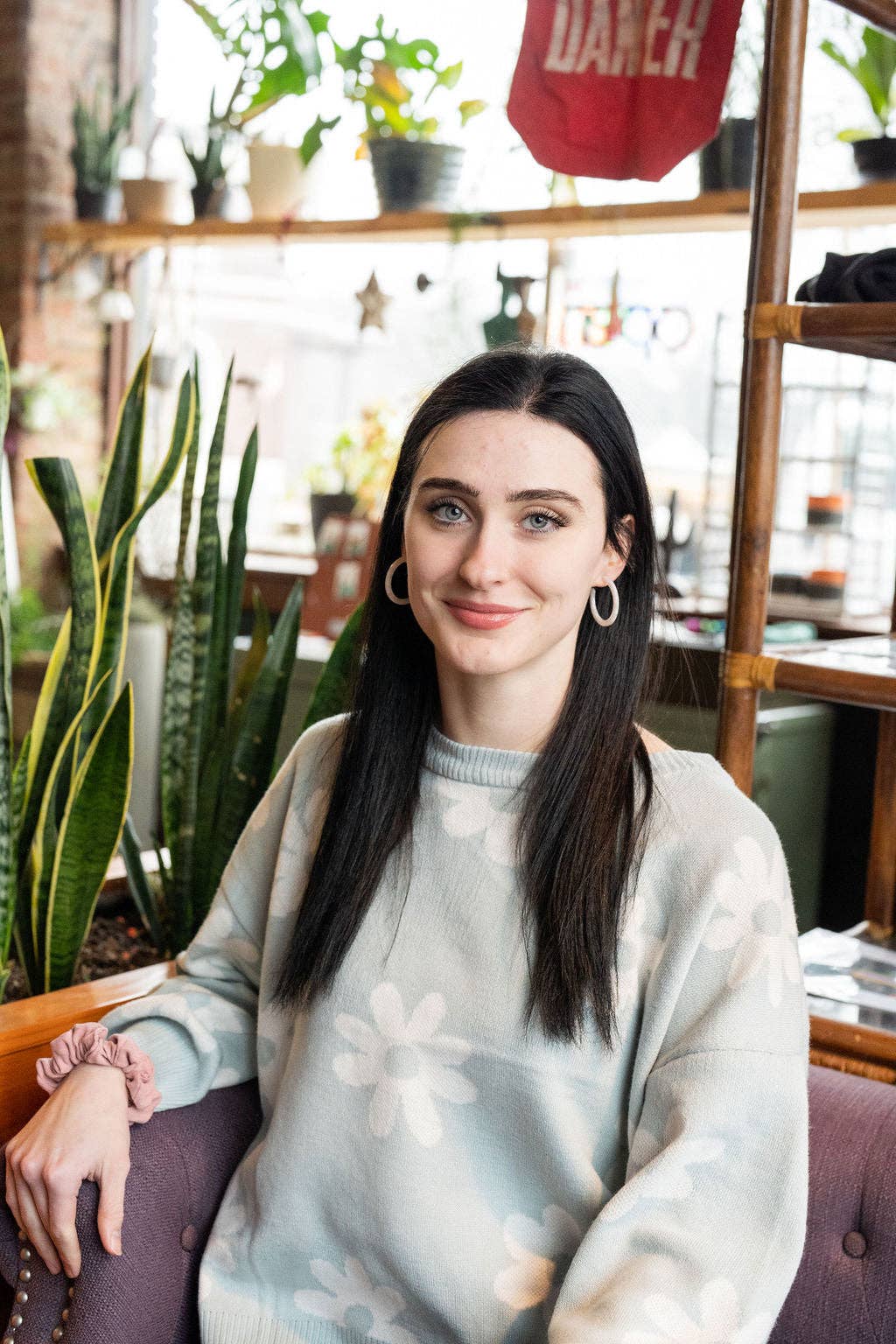 Camy Hoops • Pearl