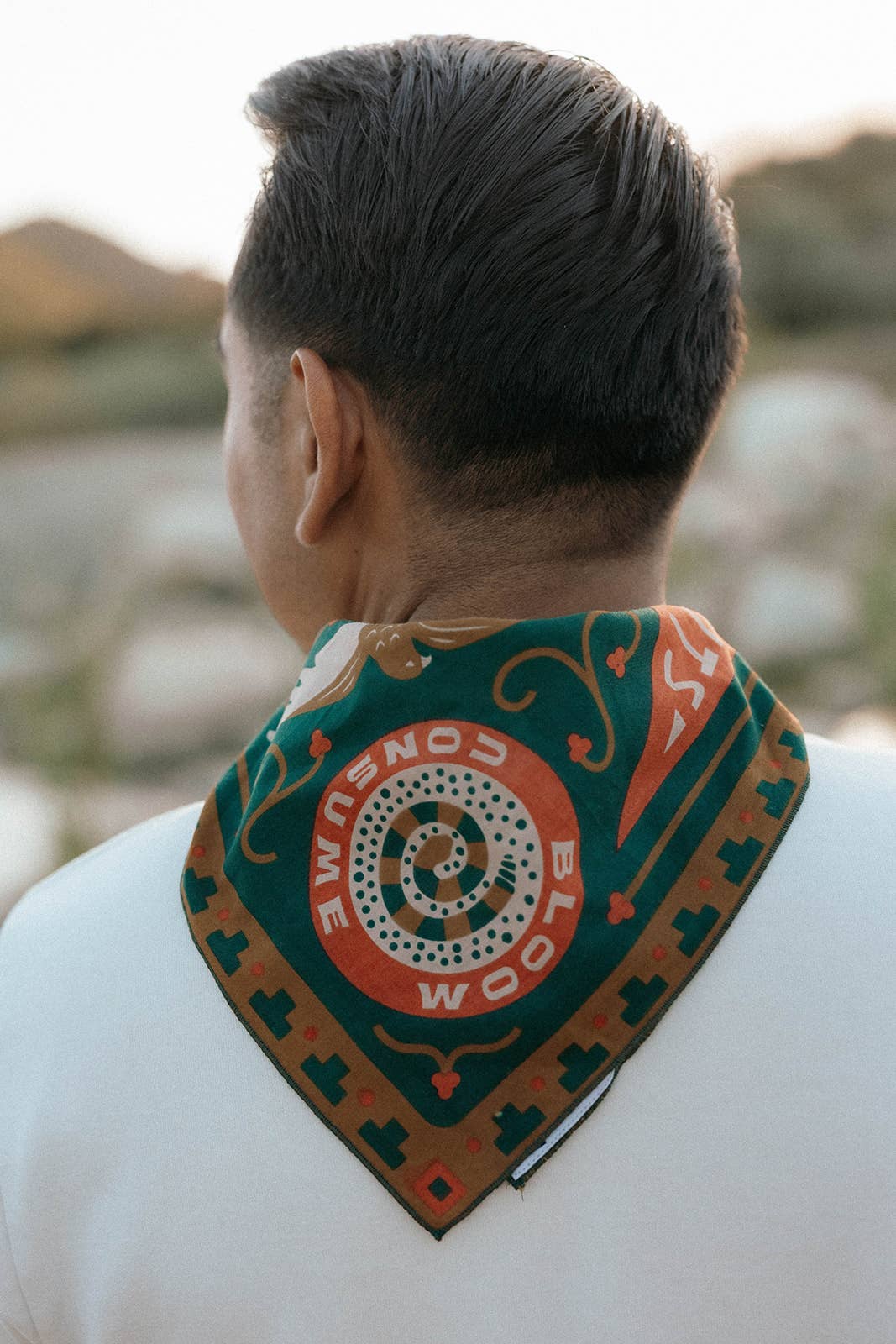 Cotton Bandana • Greenbelt • Forest Green