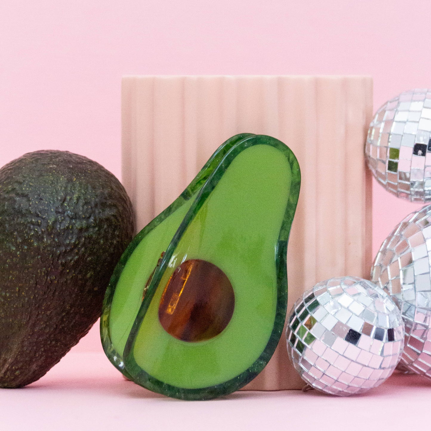 Jenny Lemons • Avocado Hair Claw • Large