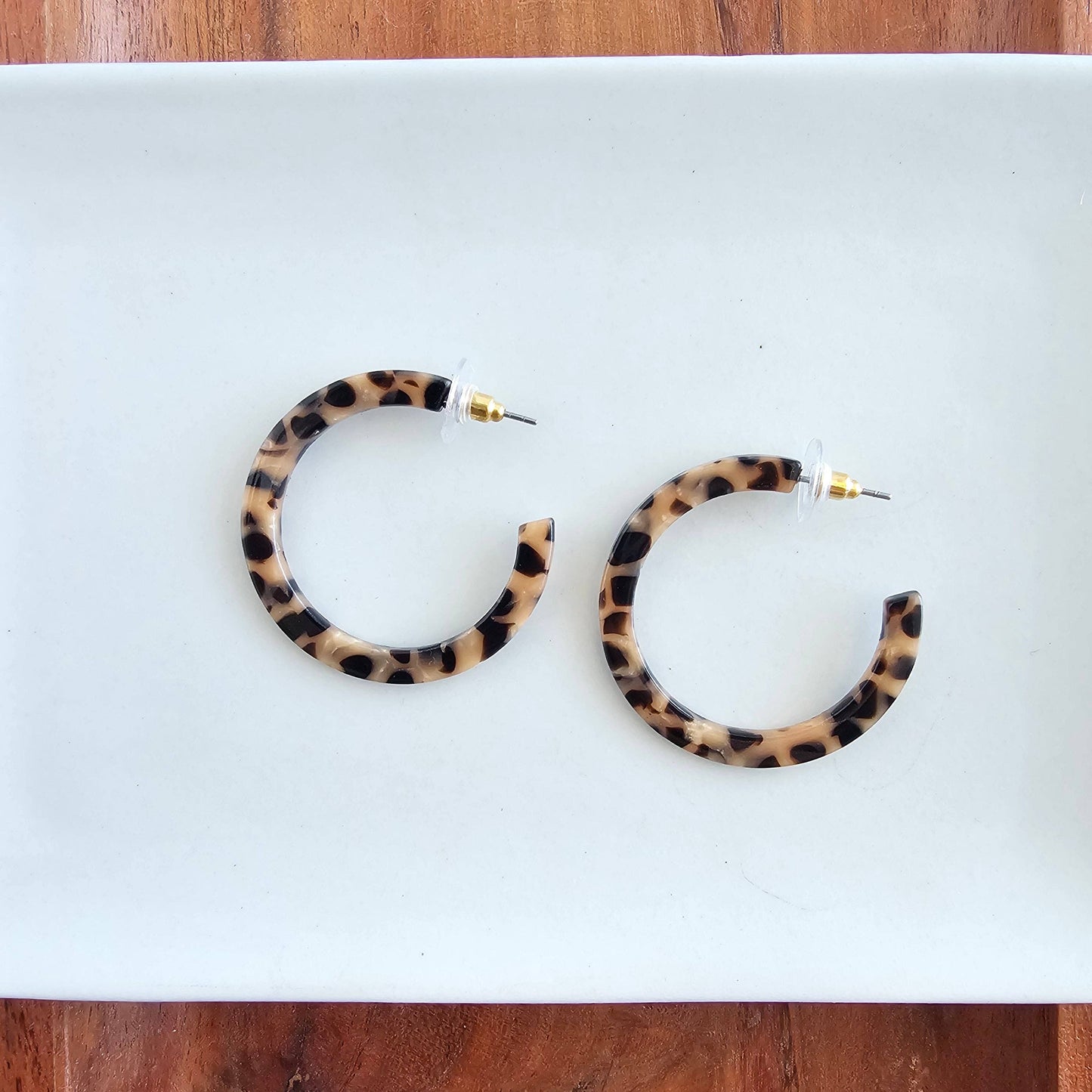 Camy Hoops • Cheetah