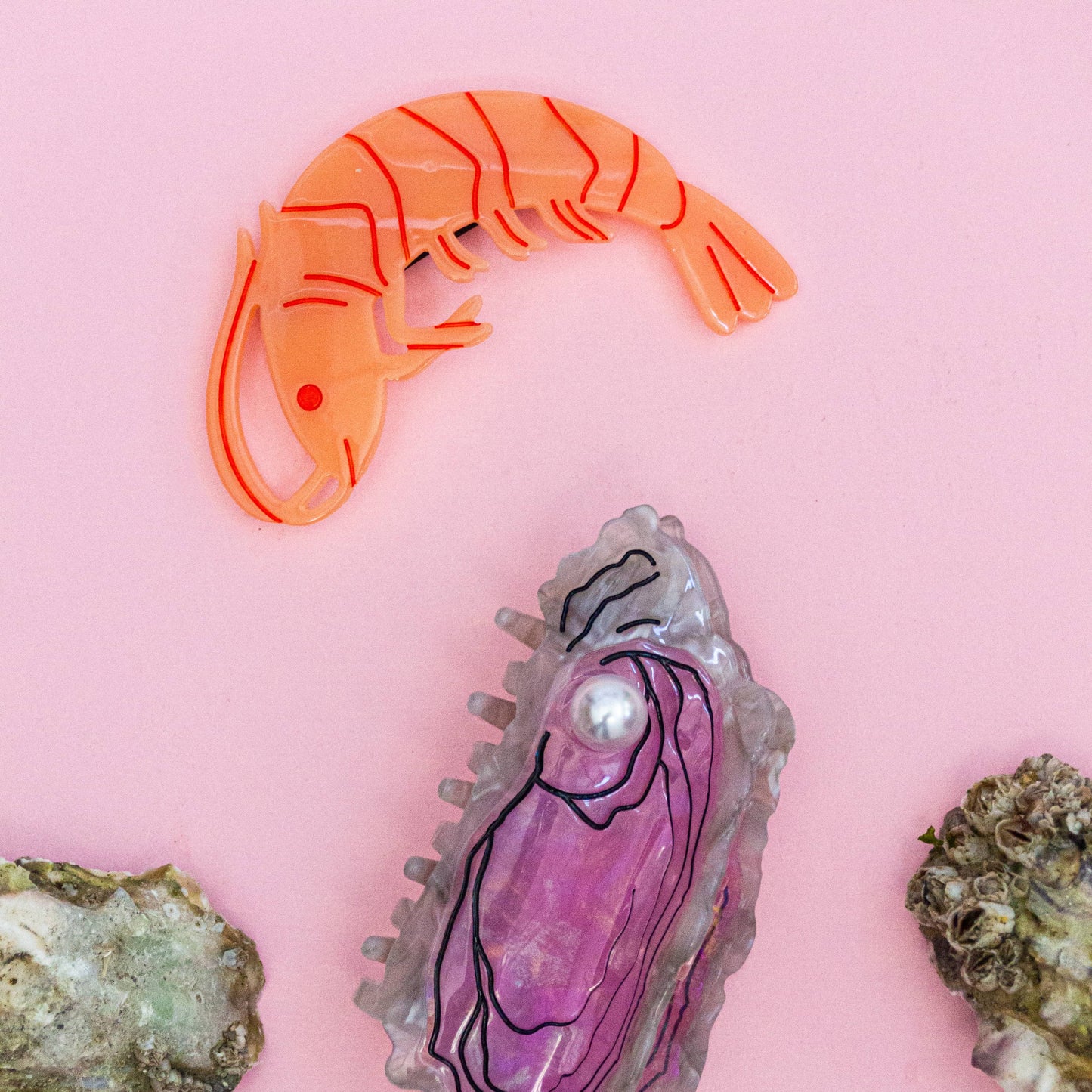 Jenny Lemons • Oyster Hair Claw Clip • Large
