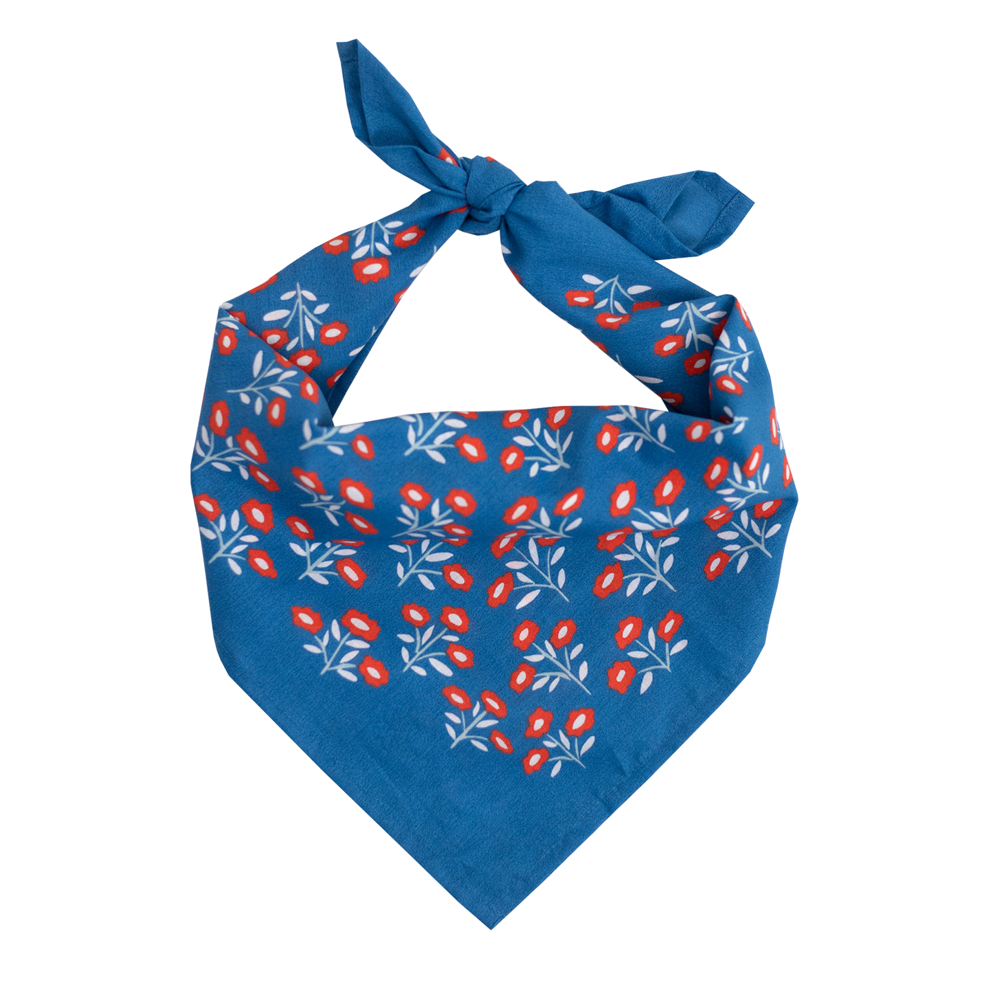 Cotton Bandana No. 075 Juliet Blue