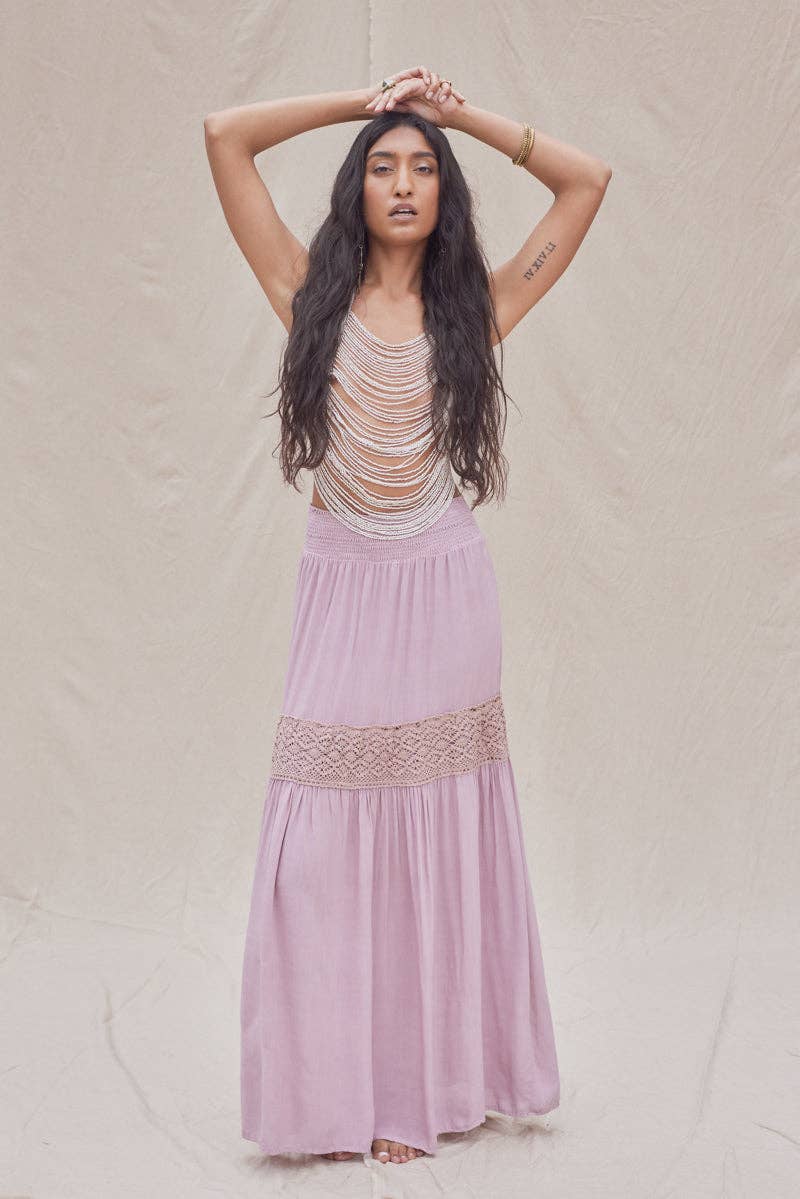 Jen’s Pirate Booty • Zenni Maxi Skirt • Mauve