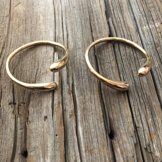 Twist It Up Cuff Bracelet • Brass