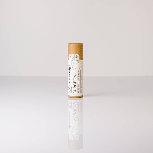 Verdant Wild Apothecary • BEESWAX lip balm • Burgeon