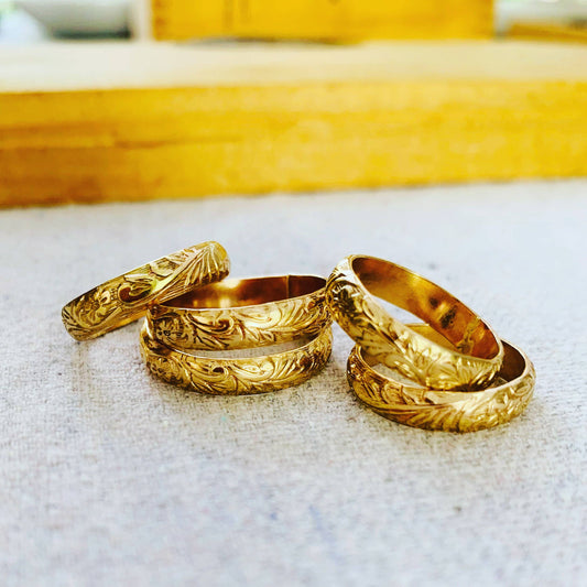 Whimsy Band Ring • 14k Gold Fill