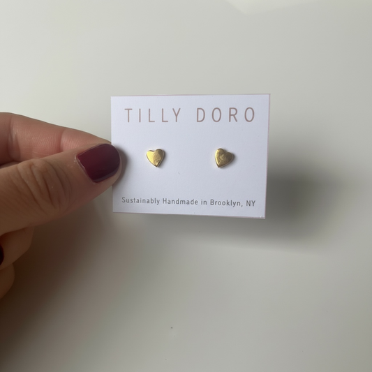 Tilly Doro • Heart Stud Earrings