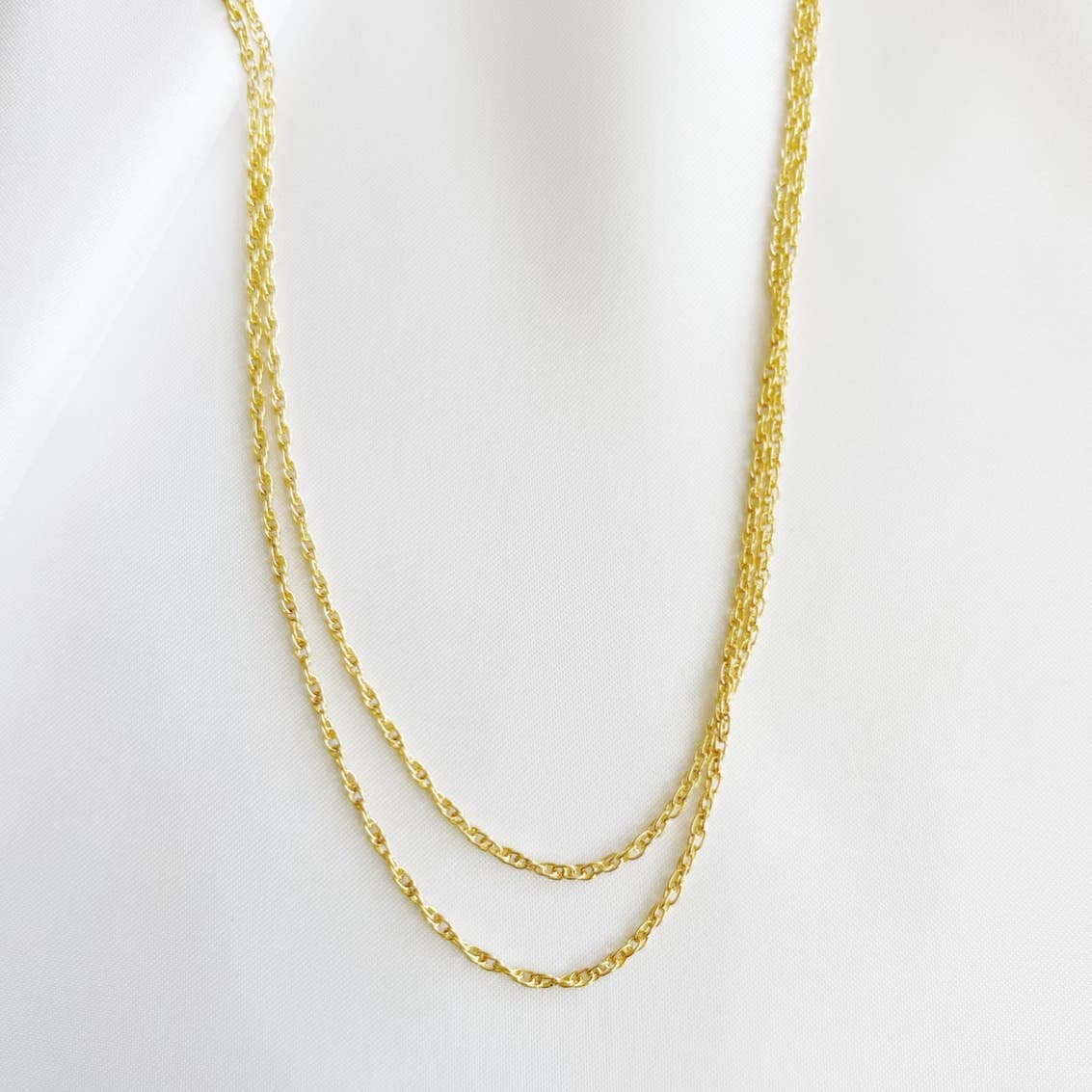 West Coast Rope Chain Necklace • Gold Filled