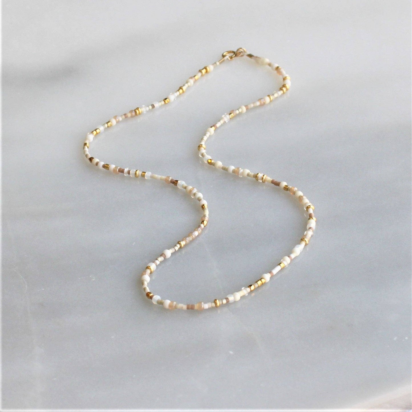 The Silver Wren • Unity Beaded Necklace • Choose Color