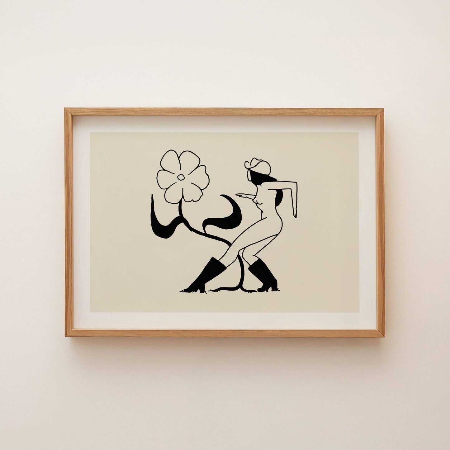 Flower Dance • Art Print • 8x10