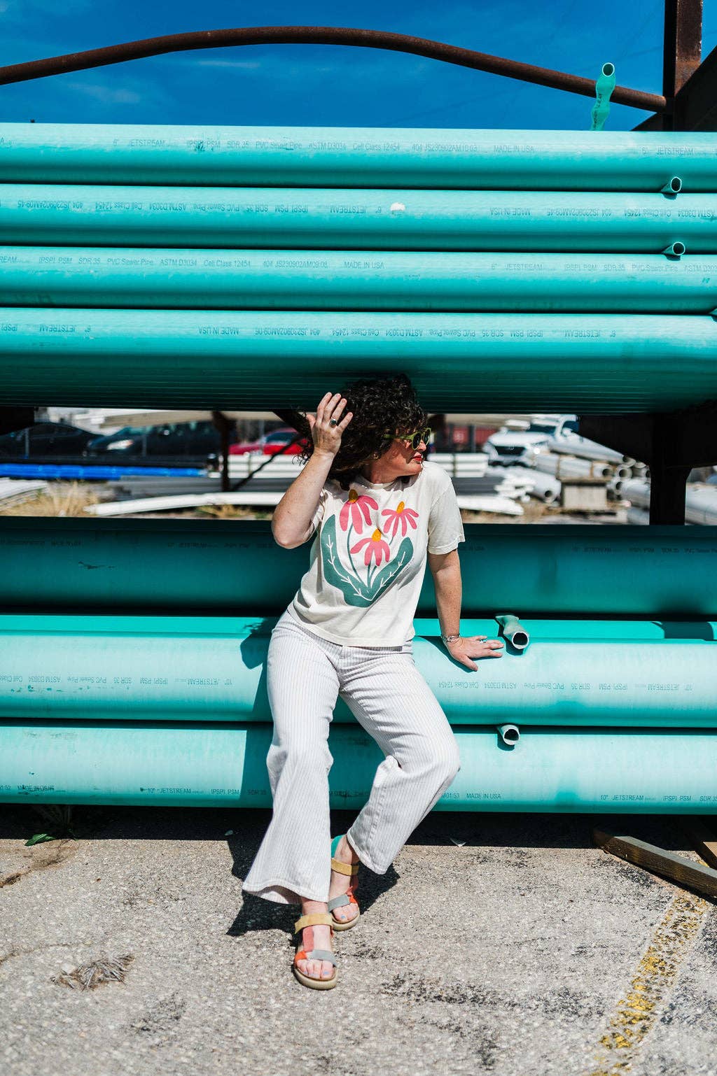 Cotton Tee • Sow the Seeds • Ivory