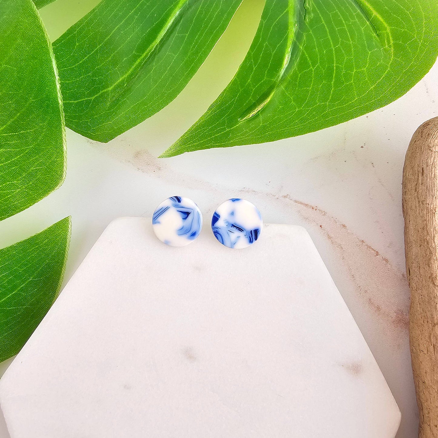 Sophie Studs • Greek Goddess Blue