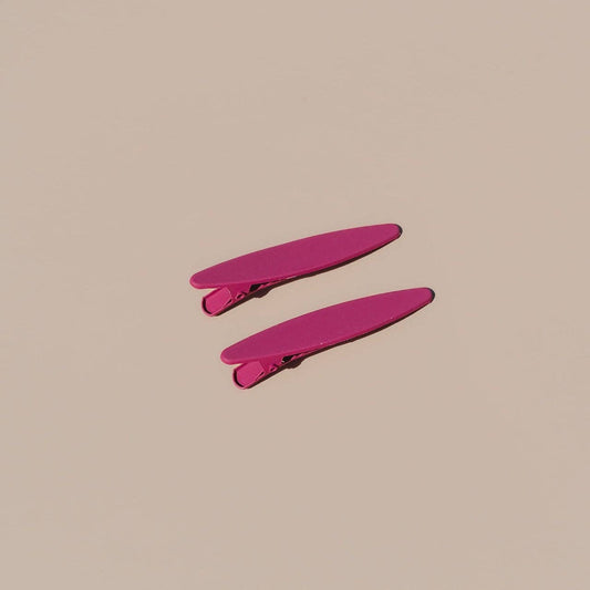 Nat + Noor • Celine Hair Clips • Plum