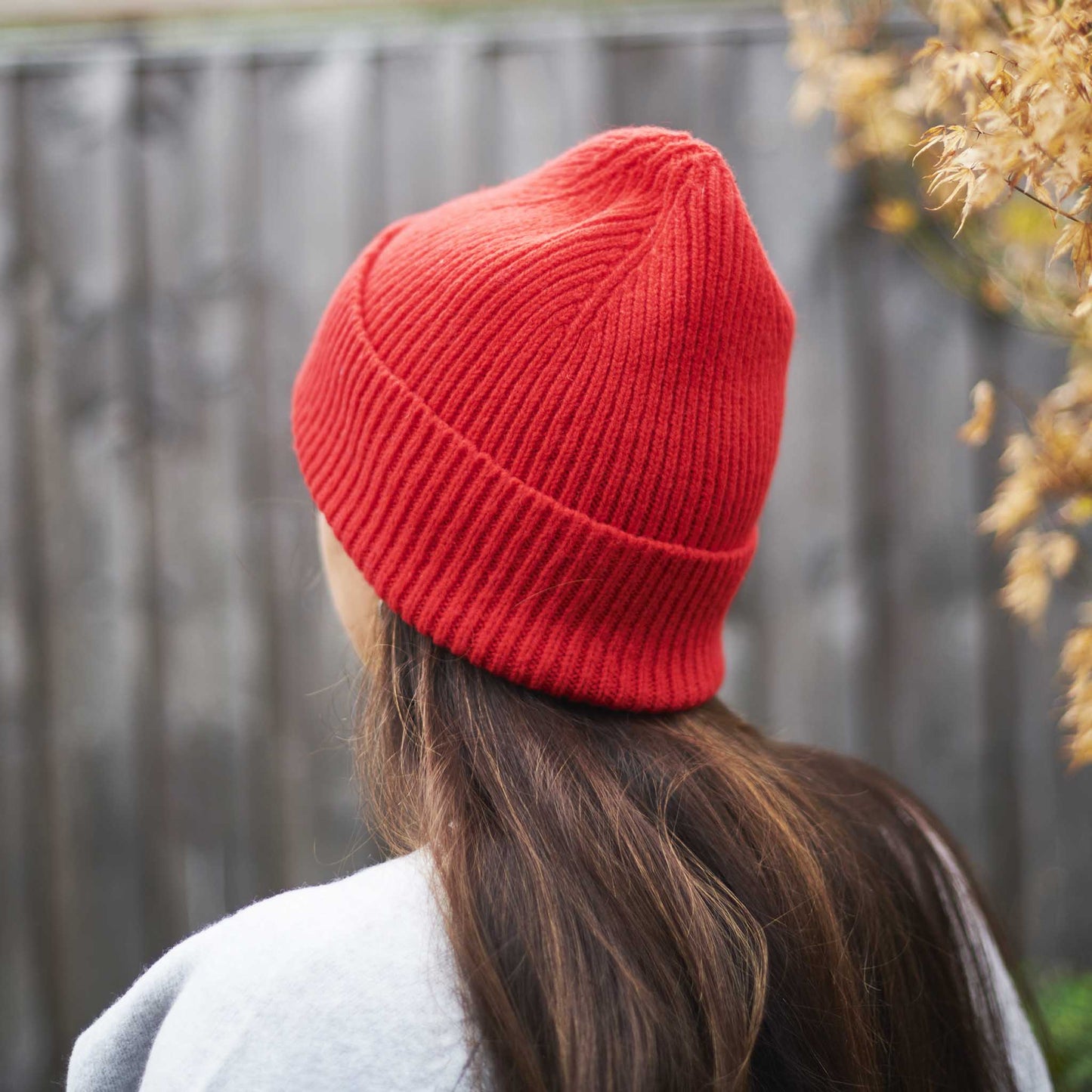 Lambswool Beanie • Scarlet Red