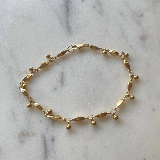Aviva Chain Bracelet • 14K Gold Fill