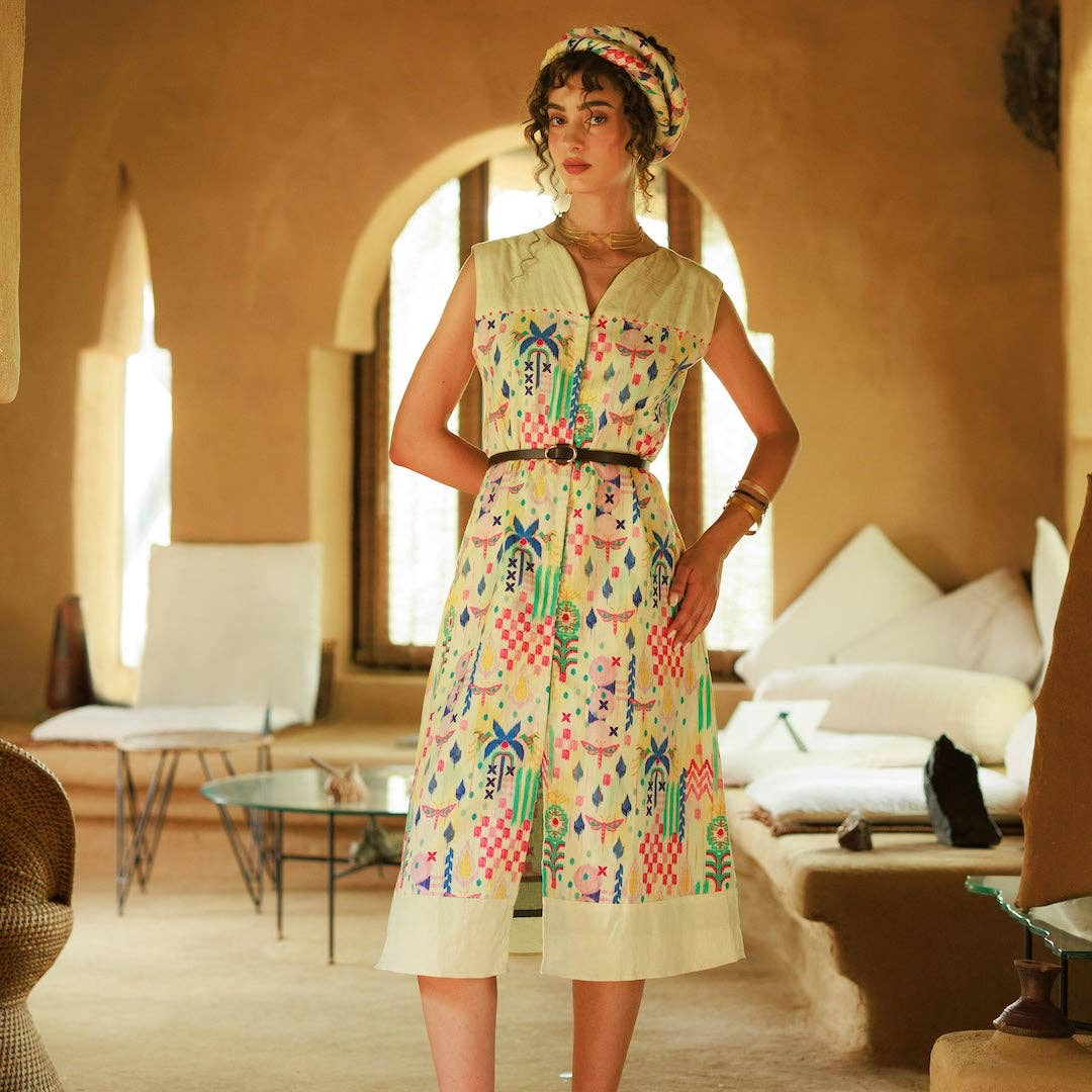 Maison QALA • First Pina Colada Dress