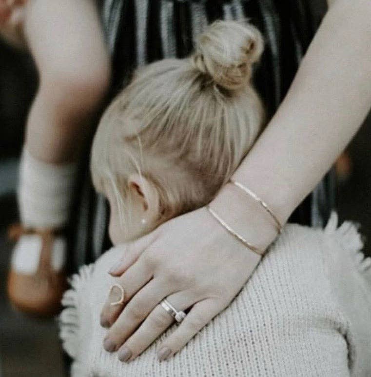Pure Aria Cuff Bracelet • 14k Gold Fill