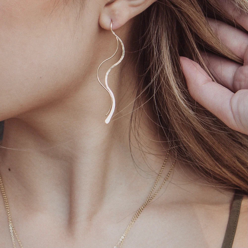 In Situ • Mel Curvy Earrings • 14K Gold Fill