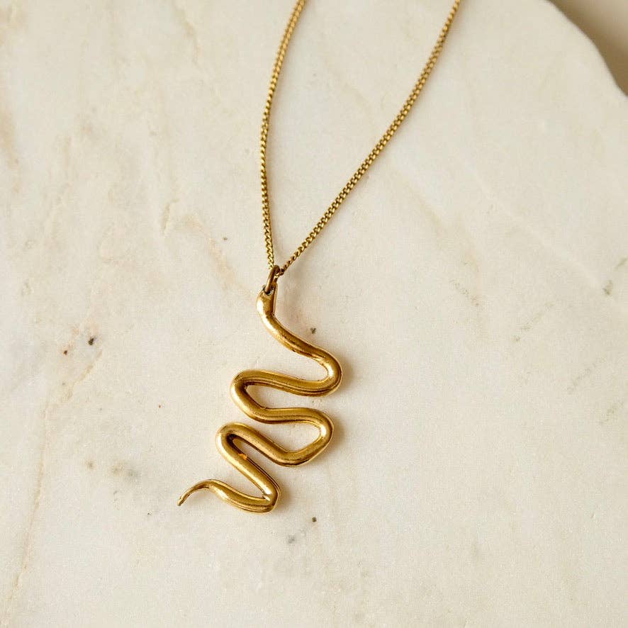 Tilly Doro • Serpent Necklace • Gold