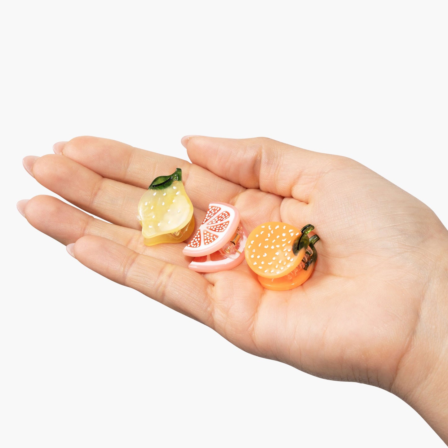 Jenny Lemons • Micro Hair Claw Clip Set • Sunshine Citrus