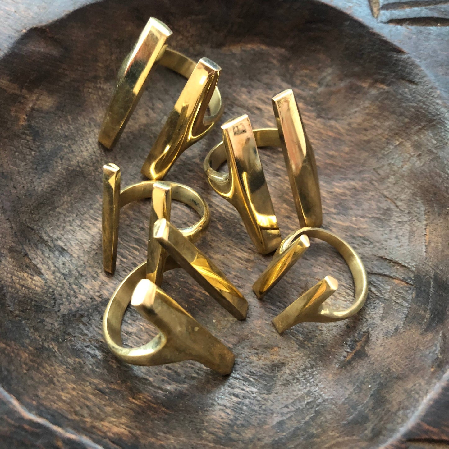 Double Bar Ring • Brass